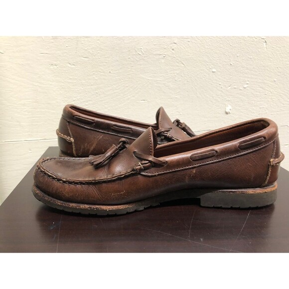 Allen Edmonds Kingfield Leather Men\'s Casual Boat Shoe size 10 B main image 5